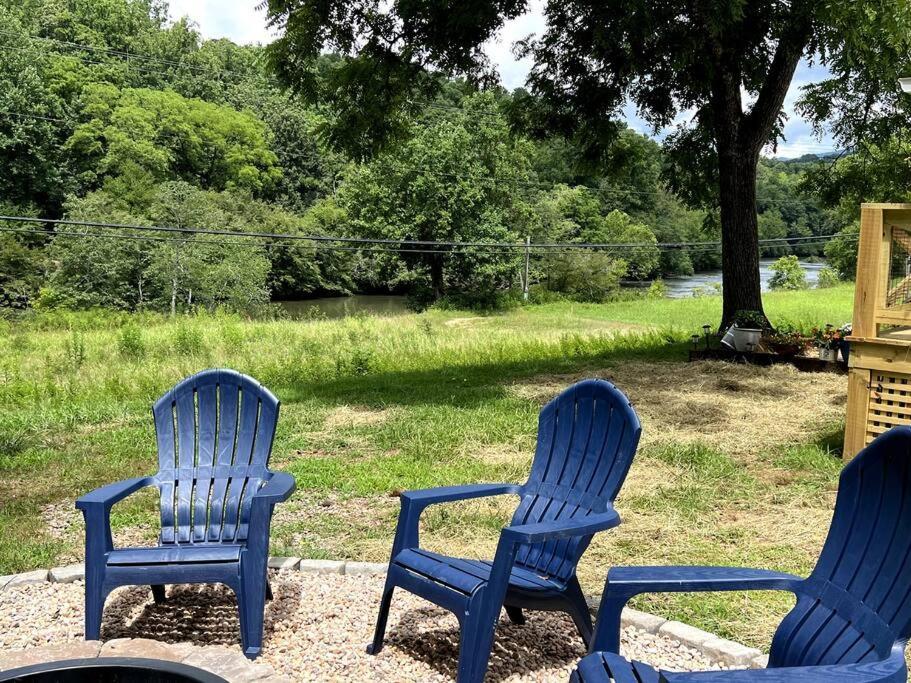 פרנקלין Riverside Relaxer W/Hot Tub+Fire Pit +Wifi & View מראה חיצוני תמונה